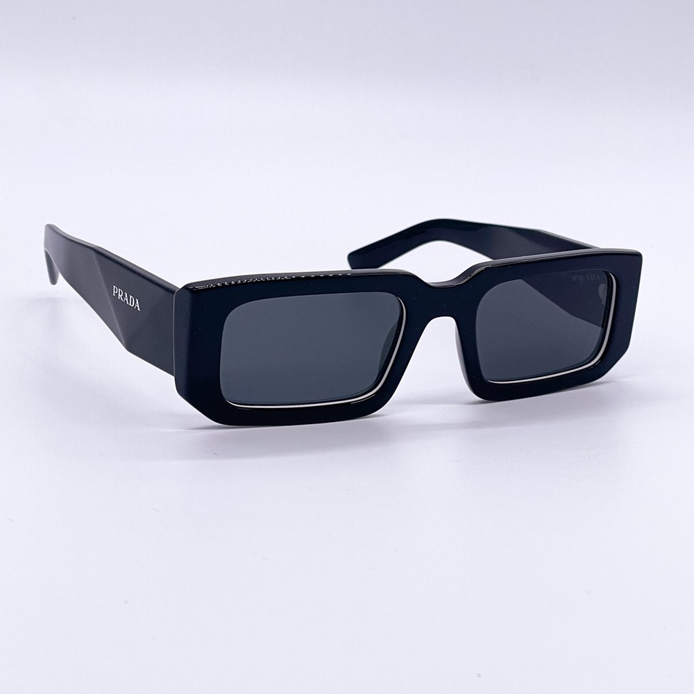 NEW PRADA UNISEX EYEWEAR SUNGLASSES PRADA PR06YS 09Q5S0 PRADA PR 06YS - Picture 4 of 9